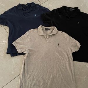 Men’s Ralph Lauren Polo shirts size XL.